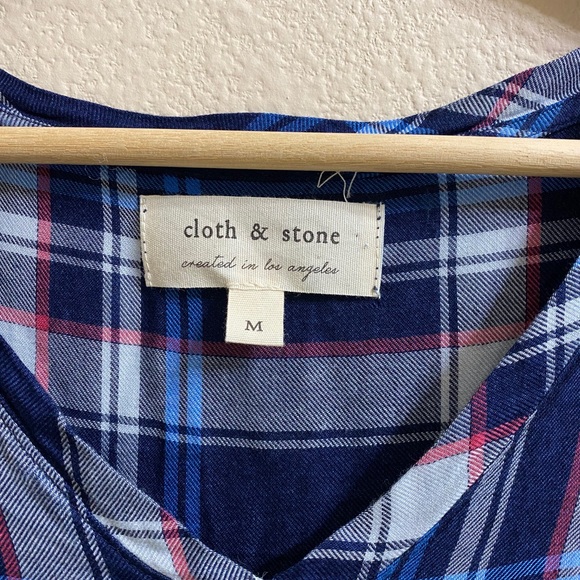 Anthropologie Cloth & Stone plaid dress - Picture 3 of 5